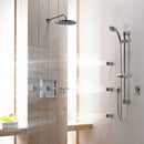 American Standard Shower Head, Wall Mounted, Chrome, 2.5 gpm - 1660683.002