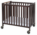 Foundations 1031852 - Folding Crib Cherry 2 In Mattress
