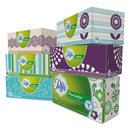 Puffs Plus Lotion Facial Tissue, 2-Ply, White, 124 Sheets/Box, 6 Boxes/Pack, 4 Packs/Carton - PGC39383