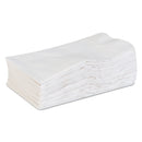 Georgia-Pacific Acclaim Dinner Napkins, 1-Ply, White, 15 X 17, 200/Pack, 16 Pack/Carton - GPC31577