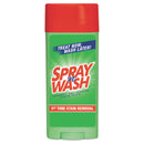 SPRAY and WASH Pre-Treat Stain Stick, White, 3 Oz, 12 Per Carton - RAC81996CT