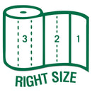 Seventh Generation 100% Recycled Paper Towel Rolls, 2-Ply, 11 X 5.4 Sheets, 156 Sheets/Rl, 8 Rl/Pk - SEV13739PK