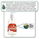 Seventh Generation Natural Hand Wash, Hibiscus & Cardamom, 12 Oz Pump Bottle, 8/Carton - SEV22945