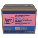Cream Suds Manual Pot & Pan Detergent W/Phosphate, Baby Powder Scent, Powder, 25 Lb. Box - PBC02100