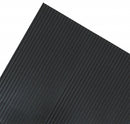 Notrax Floor Runner, 105 ft L, 24 in W, 1/8 in Thick, Black - 735C0024BL
