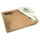 Heritage Biotuf Compostable Can Liners, 45 Gal, 0.9 Mil, 40" X 46", Green, 100/Carton - HERY8046TER01