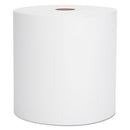Scott Essential High Capacity Hard Roll Towel, 1.5" Core 8 X 1000Ft, White,12 Rolls/Ct - KCC01000
