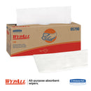 Wypall L40 Towels, Pop-Up Box, White, 16 2/5 X 9 4/5, 100/Box, 9 Boxes/Carton - KCC05790