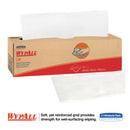 Wypall L30 Towels, Pop-Up Box, 9 4/5 X 16 2/5, 100/Box, 8 Boxes/Carton - KCC05800