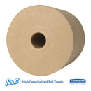 Scott Essential Hard Roll Towels, 1.5" Core, 8 X 800Ft, Natural, 12 Rolls/Carton - KCC04142