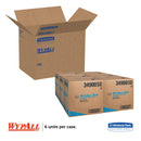 Wypall X60 Cloths, Flat Sheet, 12 1/2 X 16 4/5, White, 150/Bx, 6/Ct - KCC34900