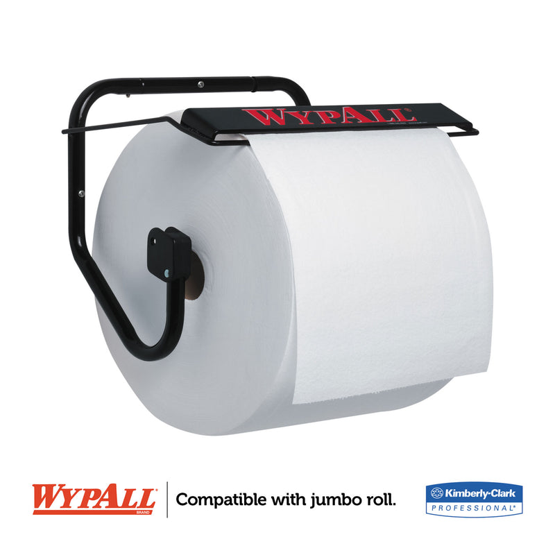 Wypall Jumbo Roll Dispenser, 16 4/5W X 8 4/5D X 10 4/5H, Black - KCC80579
