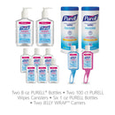 Purell Office Hand Sanitizer Starter Kit, Assorted - GOJ9652K1EC
