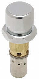 Chicago Faucets Hot/Cold Cartridge, Fits Brand Chicago Faucets, Brass, Nickel Plated Finish - 625-XJKABNF