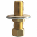 Chicago Faucets Inlet Shank, Fits Brand Chicago Faucets, Rough Brass - 748-002KJKABRBF