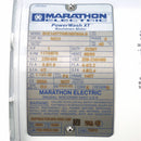 Marathon Motors 1 HP Washdown Motor,3-Phase,1170 Nameplate RPM,208-230/460 Voltage,Frame 145T - 145TTWR6076
