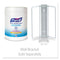 Purell Sanitizing Hand Wipes, 6 X 6 3/4, White, 270/Canister, 6 Canisters/Carton - GOJ911306CT