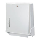 San Jamar True Fold C-Fold/Multifold Paper Towel Dispenser, White, 11 5/8 X 5 X 14 1/2 - SJMT1905WH