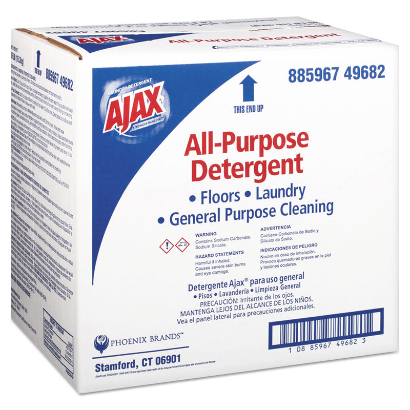 Ajax Laundry Detergent Powder, All Purpose, 36 Lb Box - PBC49682