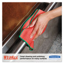 Wypall Microfiber Cloths, Reusable, 15 3/4 X 15 3/4, Red, 6/Pk, 4 Pk/Ct - KCC83980