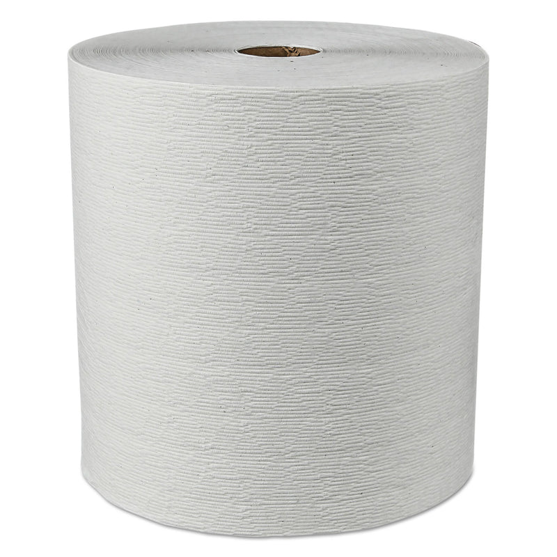 Scott Essential Plus Hard Roll Towels, 1.5" Core, 8" X 600 Ft, White, 6 Rolls/Carton - KCC11090