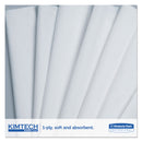 Kimtech Precision Wipers, Pop-Up Box, 2-Ply, 14.7 X 16.6, White, 90/Box - KCC05517