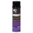 Misty Foam And Fabric Spray Adhesive, 12 Oz, Dries Clear, 12/Carton - AMR1028374