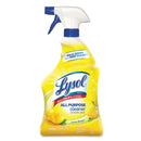 Lysol Ready-To-Use All-Purpose Cleaner, Lemon Breeze, 32 Oz Spray Bottle, 12/Carton - RAC75352CT