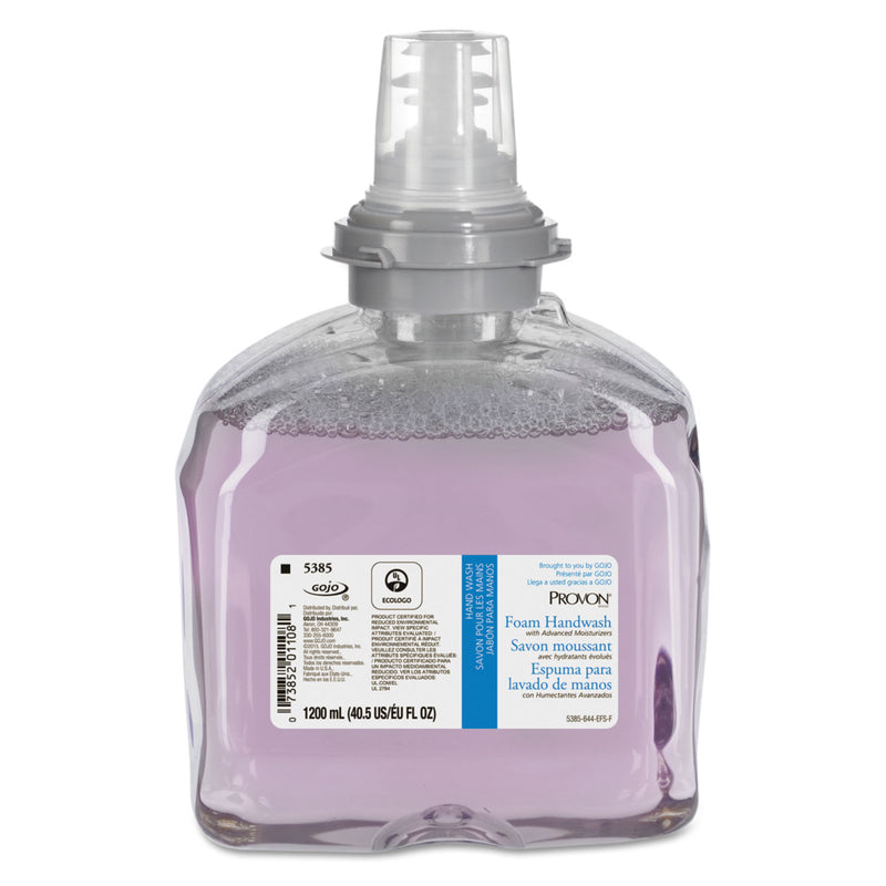 Provon Foam Handwash W/Advanced Moisturizers, Refreshing Cranberry, 1200Ml Refill, 2/Carton - GOJ538502