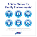 Purell Cottony Soft Individually Wrapped Hand Sanitizing Wipes, 5" X 7", 120/Box - GOJ902712BX