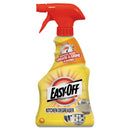 EASY-OFF Kitchen Degreaser, Lemon Scent, 16 Oz Spray Bottle, 6/Carton - RAC97024