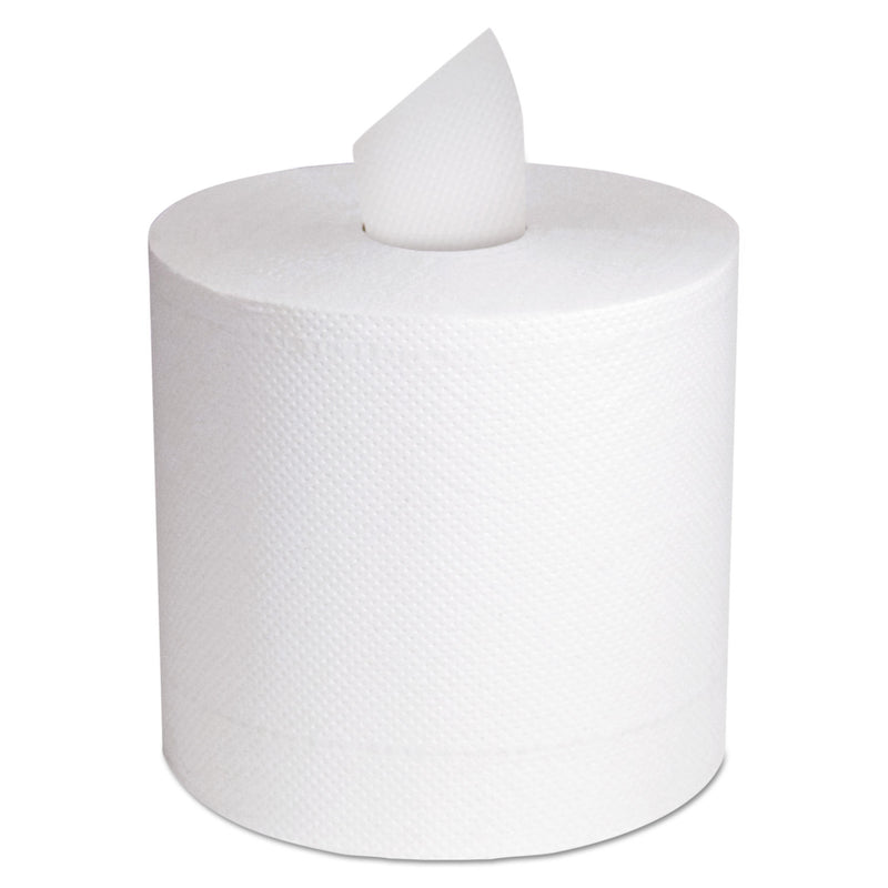 Cascades Select Center-Pull Towel, 2-Ply, White, 11 X 7 5/16, 600/Roll, 6 Roll/Carton - CSDH150