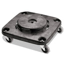 Rubbermaid Brute Container Square Dolly, 250 Lb Capacity, 17.25 X 6.25, Black - RCP3530