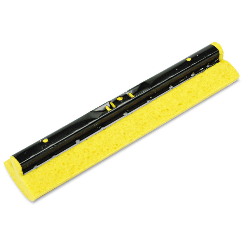 Rubbermaid Mop Head Refill For Steel Roller, Sponge, 12" Wide, Yellow - RCP6436YEL