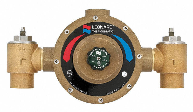 Leonard 2 in Sweat Inlet Type Mixing Valve, Lead Free bronze, 5 to 198 gpm - XL-200-SW-LF-BDT