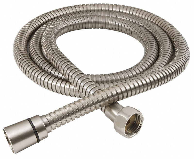 American Standard Shower Hose, Satin Nickel Finish, For Use With Handheld Showers, 59