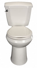 Centoco Round, Standard Toilet Seat Type, Closed Front Type, Includes Cover Yes, White - GR3700SCLC-001