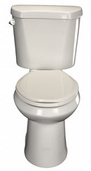 Centoco Elongated, Standard Toilet Seat Type, Closed Front Type, Includes Cover Yes, White - GR3800SCLC-001