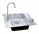 Just Manufacturing Just Manufacturing, Academic ADA Series, 16 in x 14 in, Stainless Steel, Classroom Sink - CRAF-ADA-1725-A-GR-VRL-CT