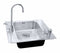 Just Manufacturing Just Manufacturing, Academic ADA Series, 16 in x 14 in, Stainless Steel, Classroom Sink - CRAF-ADA-1725-A-GR-VRL-CT