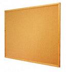 Quartet Push-Pin Bulletin Board, Cork, 48 inH x 72 inW, Brown - 307