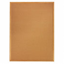 Quartet Push-Pin Bulletin Board, Cork, 48 inH x 72 inW, Brown - 307