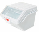 Rubbermaid 23 1/2 in" x 19 1/8 in" x 16 7/8 in" Structural Web Bulk Storage Bin, White - FG9G5800WHT