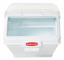 Rubbermaid 23 1/2 in" x 19 1/8 in" x 16 7/8 in" Structural Web Bulk Storage Bin, White - FG9G5800WHT