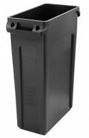 Rubbermaid 23 gal Rectangular Trash Can, Plastic, Black - FG354060BLA