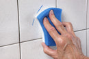 Scotch-Brite 5 1/8 in x 2 7/8 in Polymeric Foam, Urethane Scouring Pad, Blue, White, 60PK - 4004BP