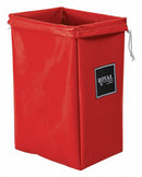 Royal Basket Vinyl, Open Top Hamper Bag, 16 in L X 15 in W, Red - G00-RRX-HBN