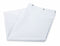 Top Brand Shower Curtain, 42" Width, Nylon, White, Standard Grommets - 4EEY5