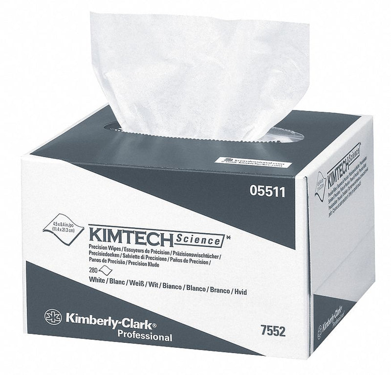 Kimtech Dry Wipe, KIMTECH SCIENCE Precision Wipes, 4-1/2