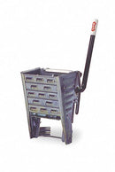 Tough Guy Side Press Mop Wringer, Silver, Steel, 20 to 40 oz Mop Capacity - 2W316